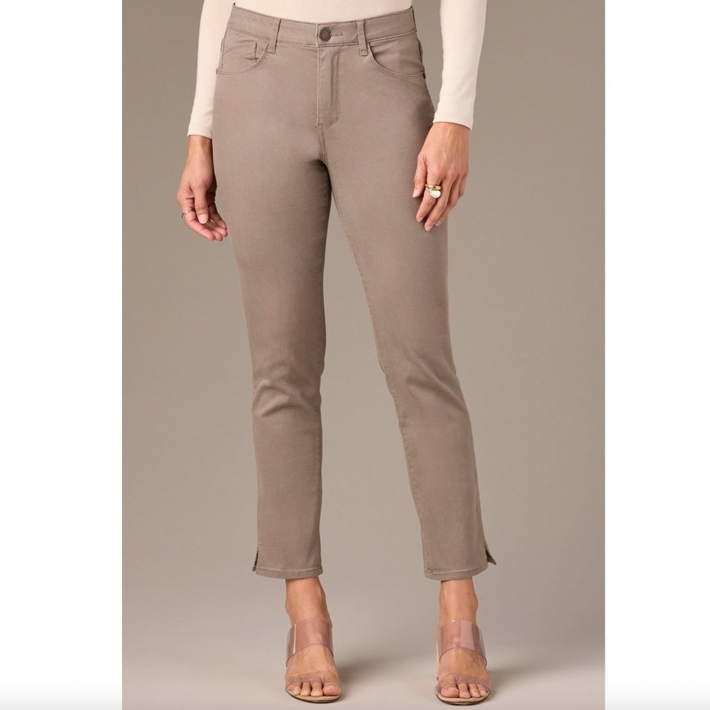 Wit & Wisdom Logan High Rise Elastic Waist Women's Jeans (10)